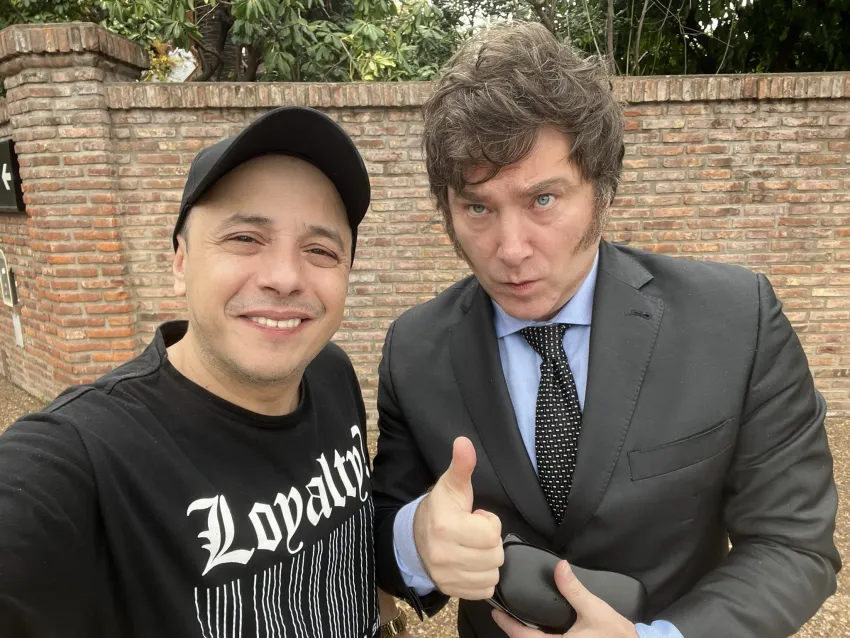 Javier Milei ha anunciado que El Dippy será su candidato a alcalde de La Matanza.