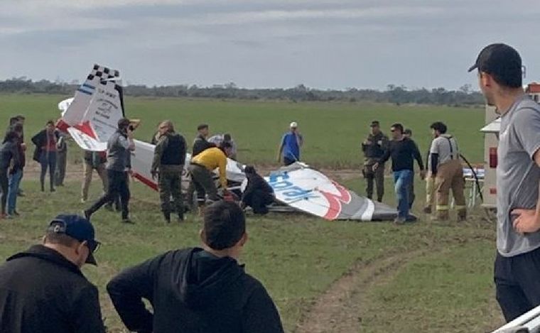 En la apertura de Agronea se produjo un accidente trágico cuando una avioneta se estrelló, resultando en la muerte de dos personas