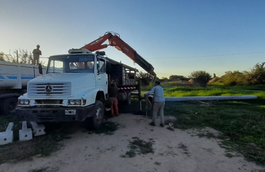 Secheep avanza con la ejecuciòn de obras en Pampa del Indio