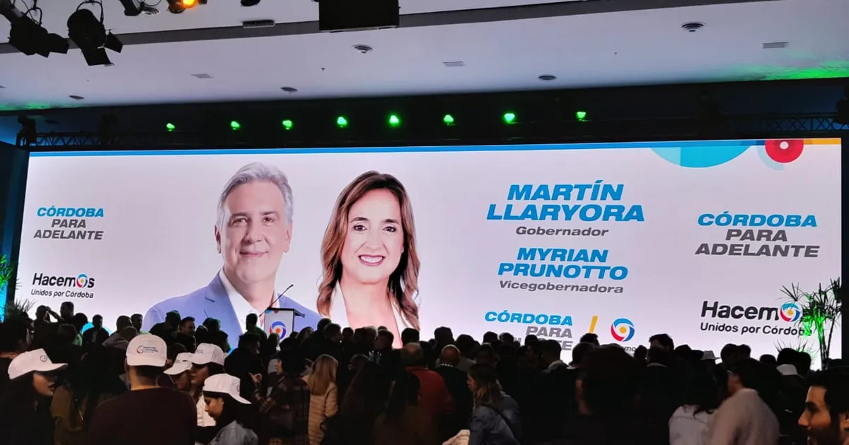 El Tribunal Electoral ha finalizado el conteo provisional y Martín Llaryora sería declarado el ganador