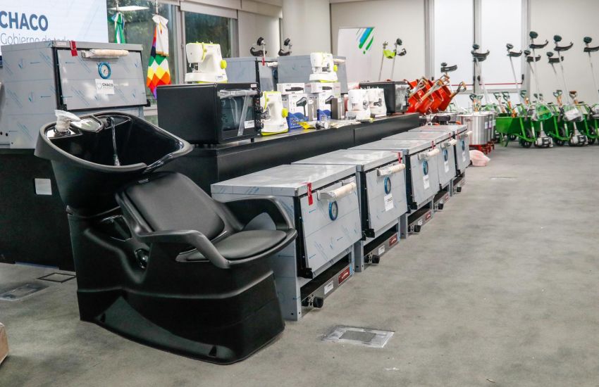 Chaco Solidario proporcionó máquinas y herramientas a emprendedores e instituciones de Resistencia