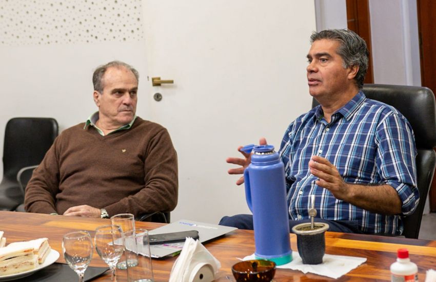 Capitanich estableció una lista de temas prioritarios junto a representantes de compañías del sector de la construcción.