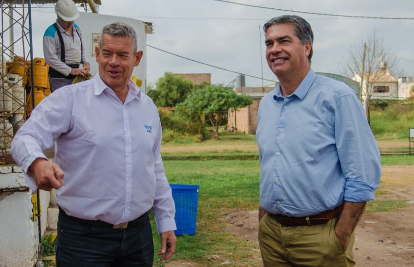 Apoyo a Empresas Chaqueñas: Capitanich recorrió la distribuidora de gas envasado de YPF.