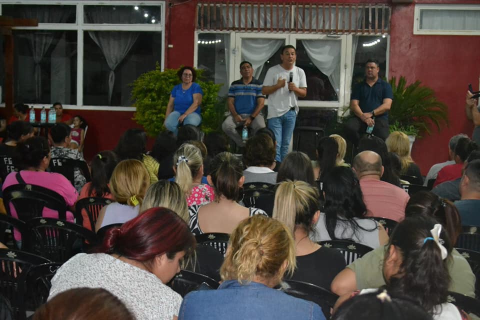 Colo González: “Venimos con el compromiso de escuchar, entender y resolver las demandas del pueblo vilelense”