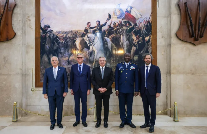 El Presidente pidió recrear en el mundo el “modelo latinoamericano de resolución pacífica de conflictos”.