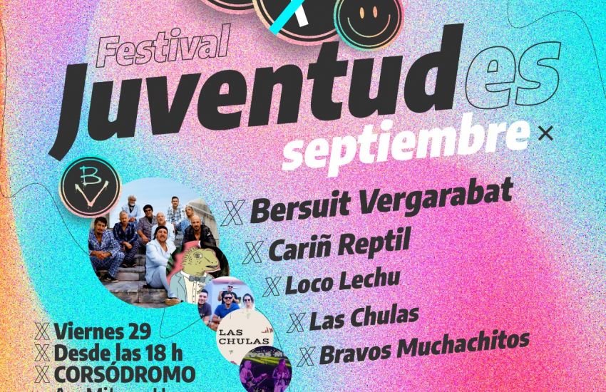 El evento “Juventudes Septiembre”, de carácter federal, llega a la localidad de General San Martín.