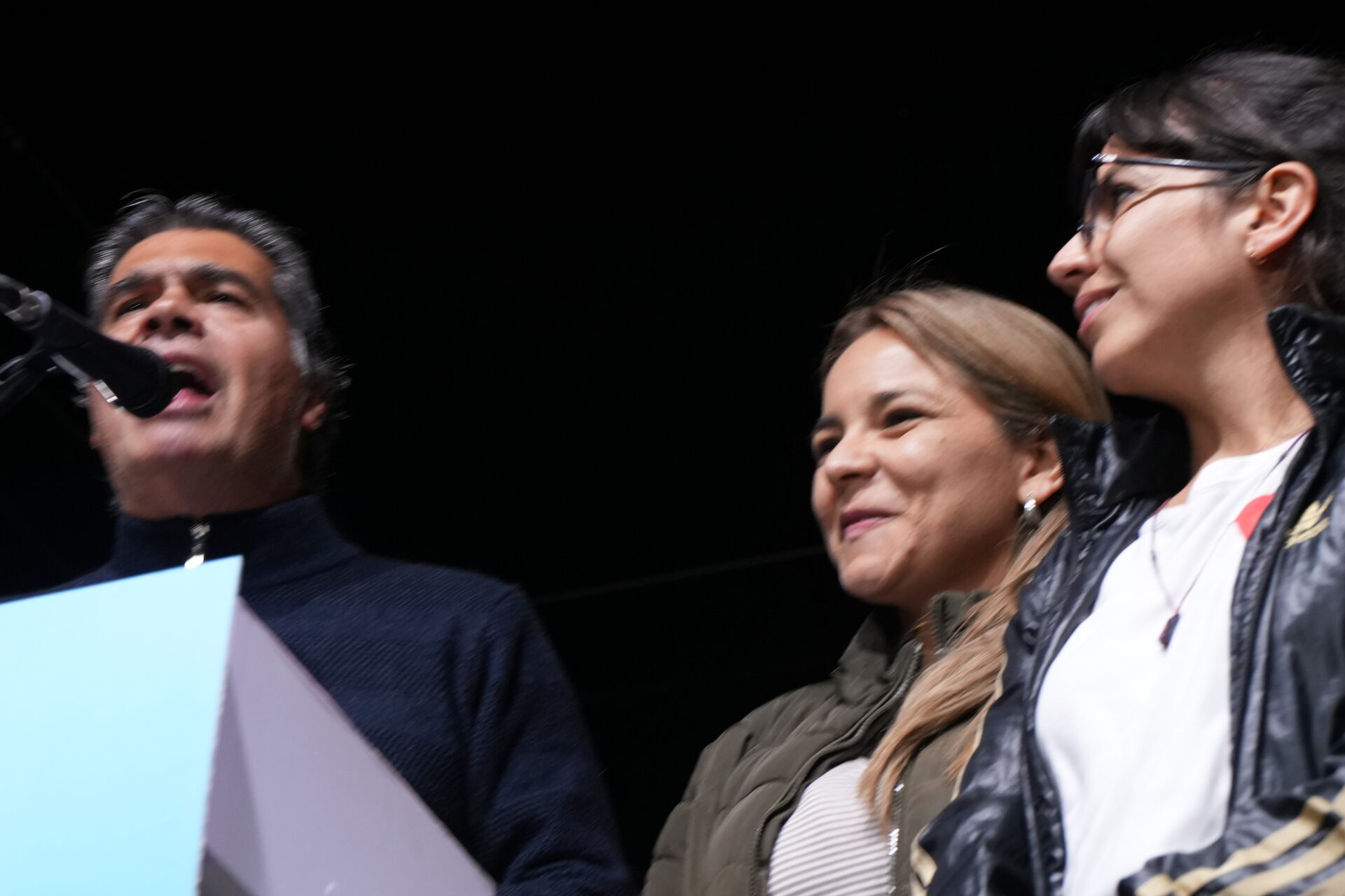 Desde Barranqueras, El gobernador Jorge Capitanich, realizó su mensaje de cierre de campaña.