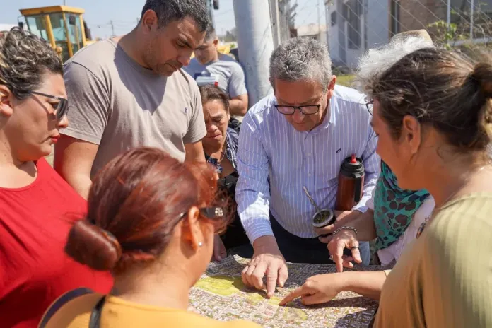 Se están realizando trabajos en La Rubita para beneficiar a 2.700 familias en su segunda fase de desarrollo.