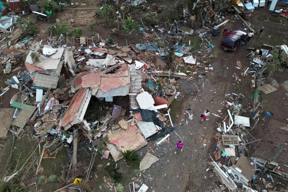 En el sur de Brasil, se han registrado fuertes lluvias que han causado la lamentable pérdida de al menos 42 vidas.