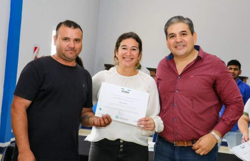 En Sáenz Peña, el gobierno provincial completó una nueva distribución de RUBH.