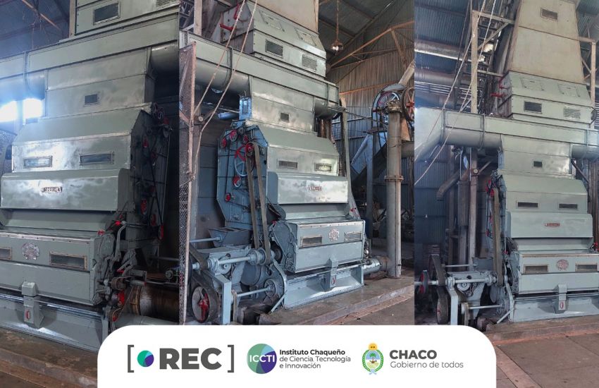 Saenz Peña: El Instituto Chaqueño de Ciencia, Tecnología e Innovación (ICCTI) financió la restauración completa de la histórica desmotadora de algodón