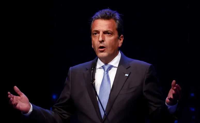 En un debate presidencial reciente, Sergio Massa, candidato presidencial de Unión por la Patria