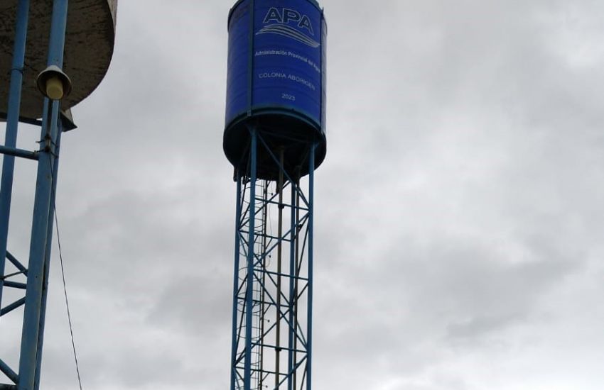 En Colonia Aborigen: El APA está realizando avances en la infraestructura de la red de agua potable