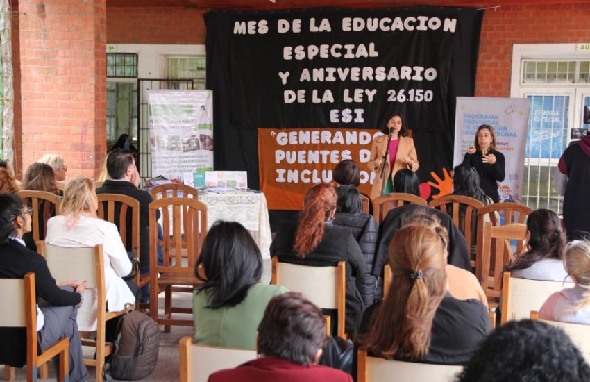 En conmemoración del Mes de la Educación Especial y el Día de la Educación Sexual Integral, con el lema “Generando puentes de Inclusión”