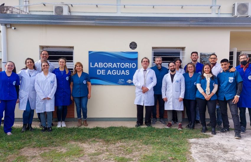 La Administración Provincial del Agua (APA) conmemora el 45º aniversario de la creación del Laboratorio de Aguas