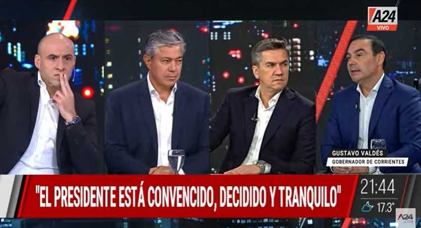 “Buscamos establecer condiciones para mantener la gobernabilidad y contribuir a la estabilidad social”, expresó el gobernador del Chaco