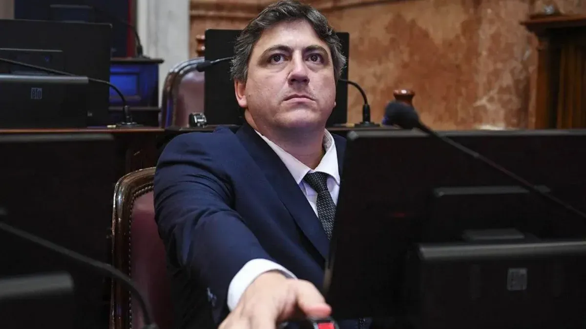 Francisco Paoltroni, el seleccionado por Javier Milei y previamente postulado como Presidente Provisional del Senado