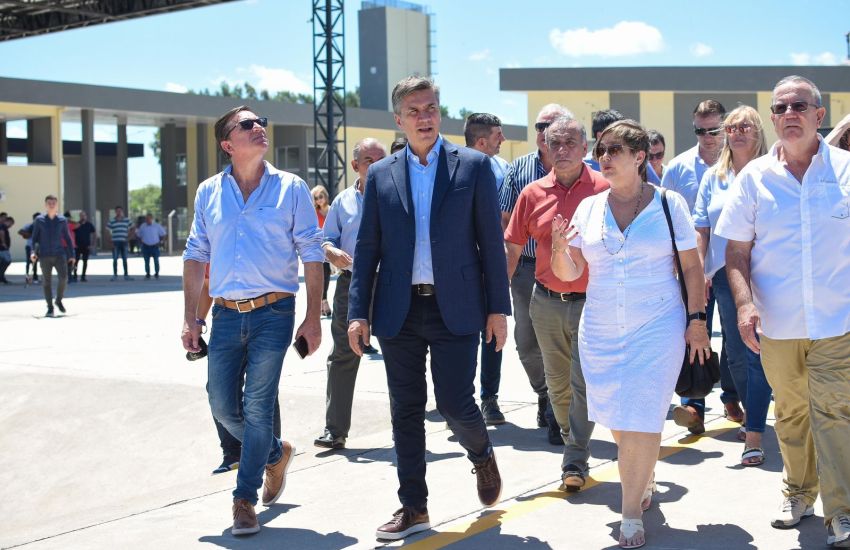 Leandro Zdero, gobernador de la provincia, recibió durante la tarde a los representantes de FONPLATA
