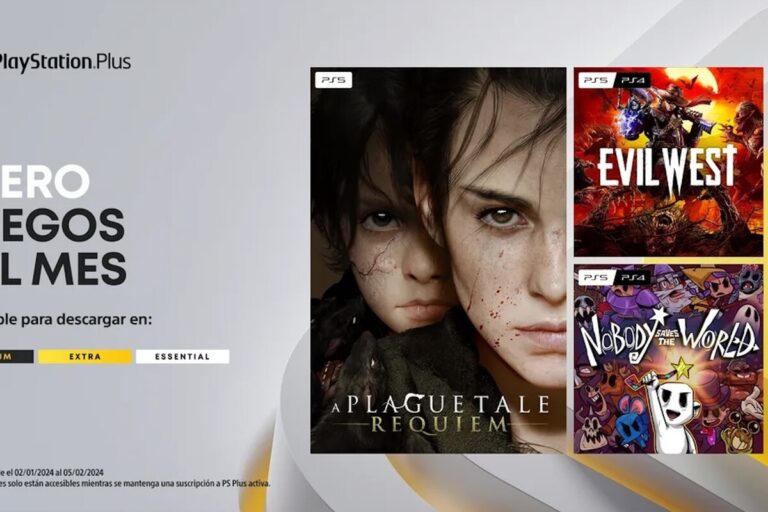 PlayStation 2024:  selección de juegos que brindará a los suscriptores de PlayStation Plus