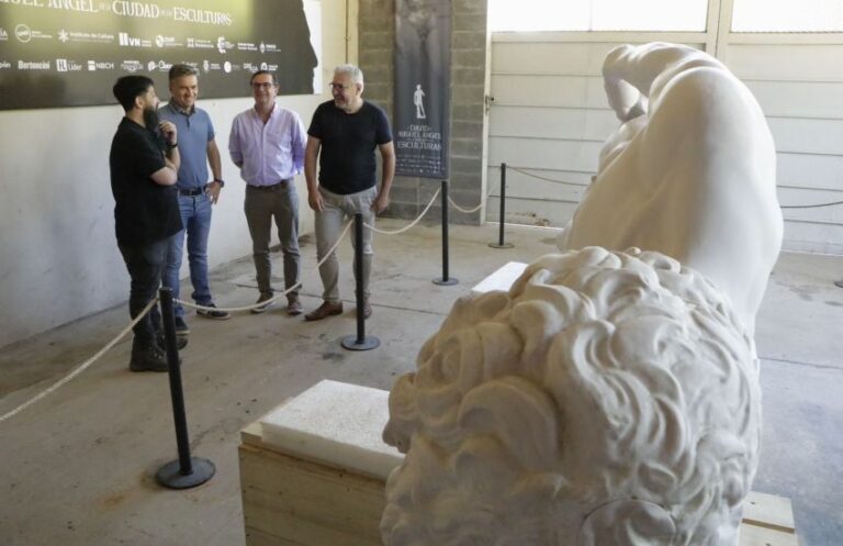 La primera representación digital de “El David” de Miguel Ángel se instalará en el terreno de la Bienal 2024