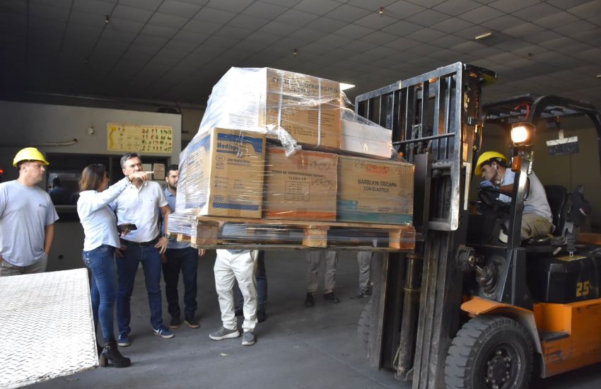 El Gobierno continúa enviando insumos a toda la provincia