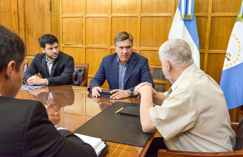 Leandro Zdero volvió a Bs.As a solicitar que no se aplique el incremento a las retenciones