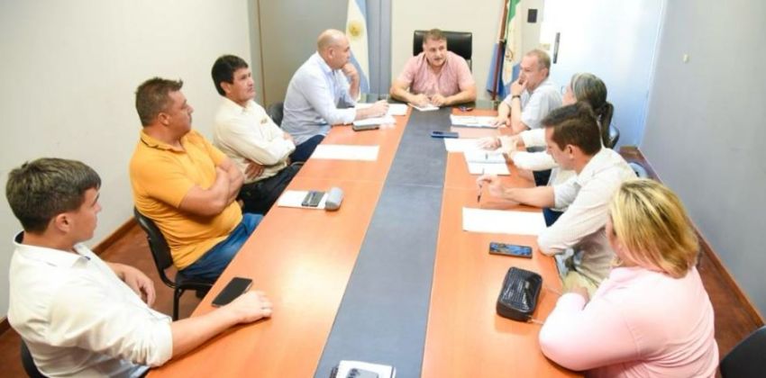 Encuentro del Ministro de Gobierno con Intendentes de Diversas Localidades del Chaco