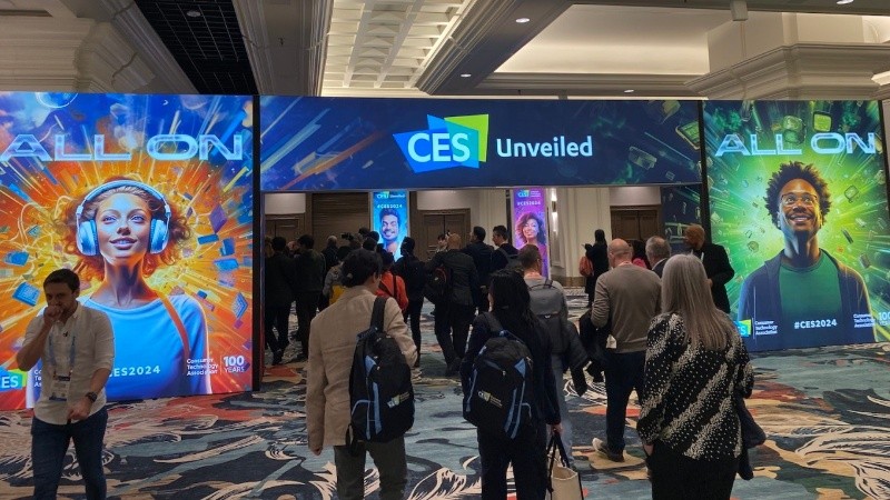Inicia la esperada CES 2024, la feria de tecnología líder a nivel mundial, en Las Vegas