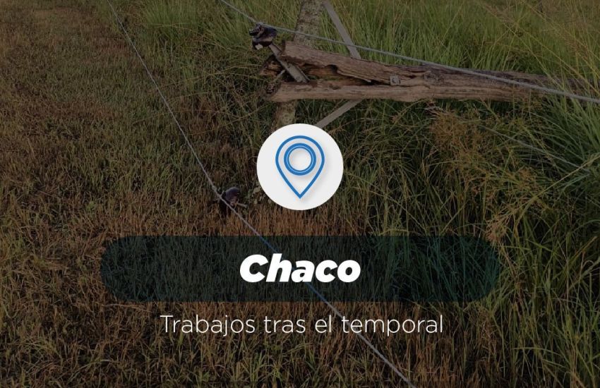 La empresa Secheep continúa trabajando en diversas localidades tras las adversidades climáticas.