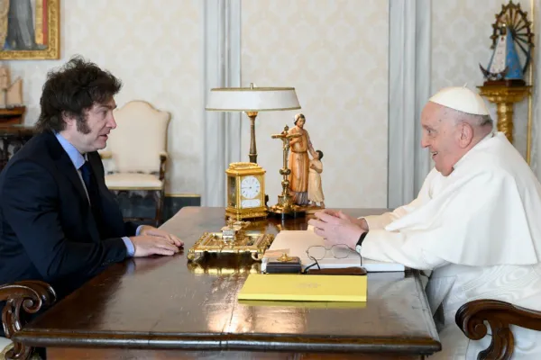 Javier Milei, ante el Papa Francisco: “He reconsiderado algunas posturas”