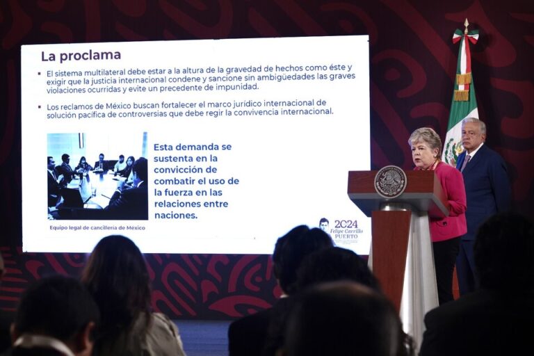 México ha presentado una denuncia ante la Corte Internacional de Justicia, solicitando la suspensión de Ecuador de la ONU.