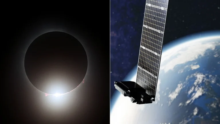 Elon Musk ha compartido un destacado video del eclipse solar capturado por un satélite Starlink.