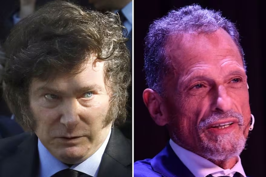 El presidente Javier Milei y Claudio Belocopitt son los protagonistas del enfrentamiento del gobierno con las prepagas