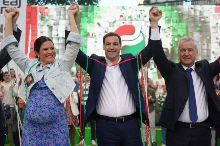 En el País Vasco, el nacionalismo tradicional ha prevalecido en las elecciones autonómicas.