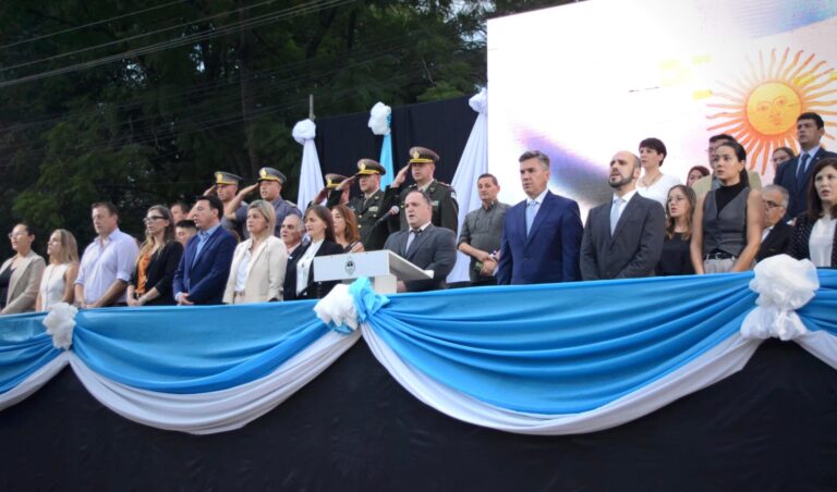 115° ANIVERSARIO DE GENERAL SAN MARTÍN: ZDERO  RATIFICÓ EL COMPROMISO CON LA SALUD, EDUCACIÓN, SEGURIDAD E INFRAESTRUCTURA
