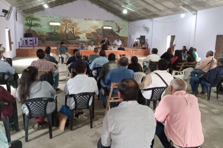 COLONIA ABORIGEN: EL COORDINADOR DE CULTO DE LA PROVINCIA MANTUVO UN ENCUENTRO CON PASTORES