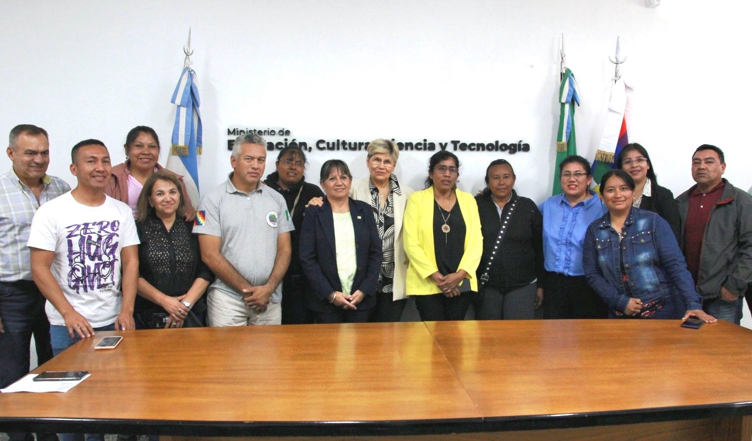 VILMA CORIA FUE PRESENTADA HOY COMO SUBSECRETARIA DE INTERCULTURALIDAD Y PLURILINGÜISMO