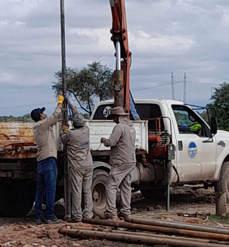 LOS FRENTONES: Sameep instaló 2 bombas con el propósito de mejorar el suministro de agua en la zona.