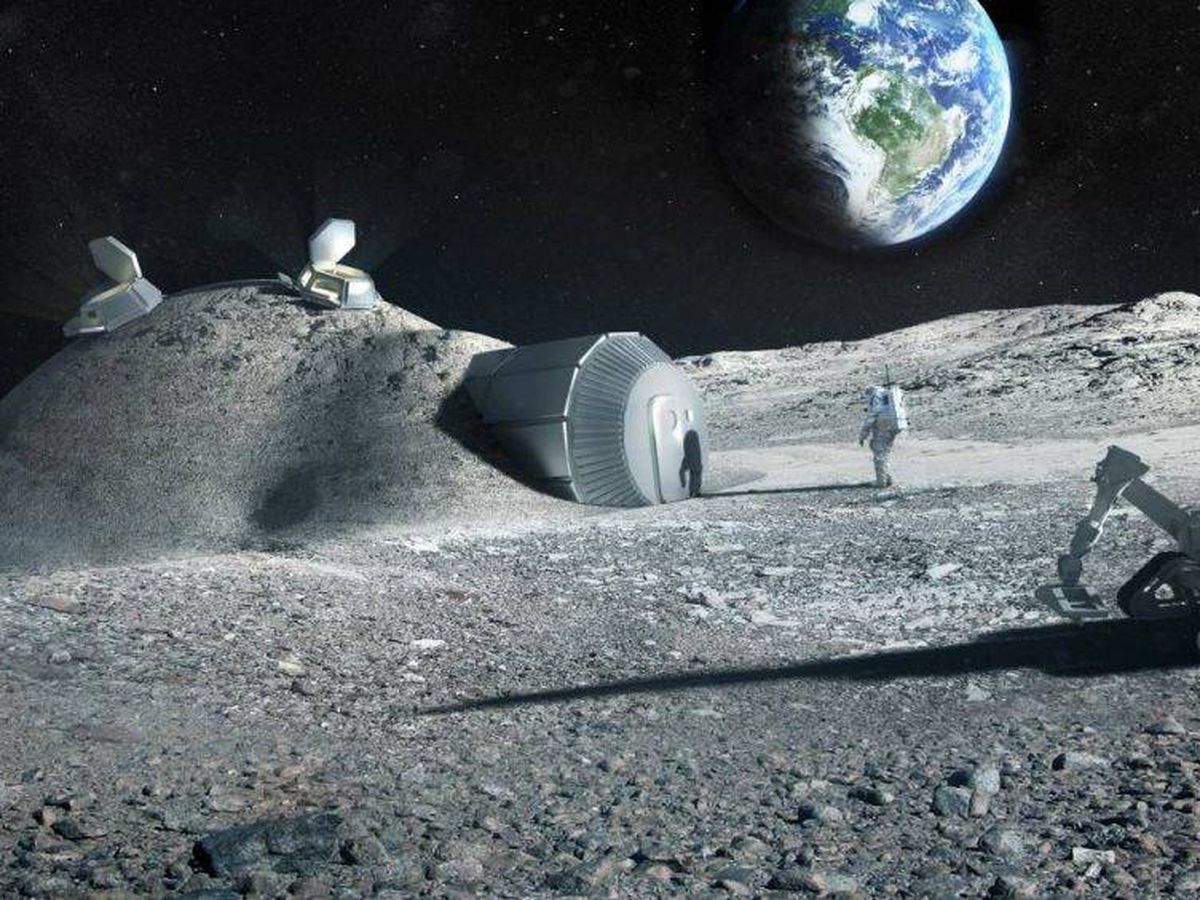 NASA planea establecer viviendas en la Luna para 2040
