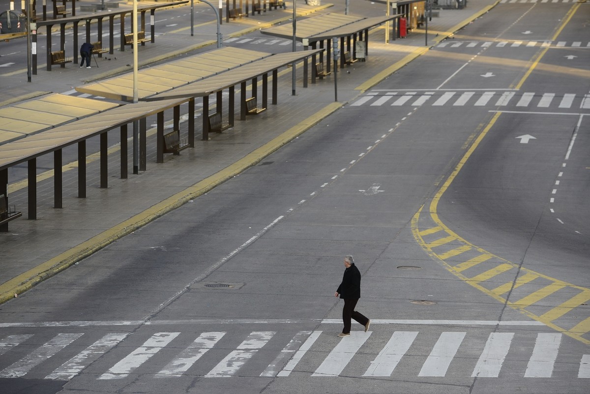 Calles vacías en Argentina por segunda huelga general