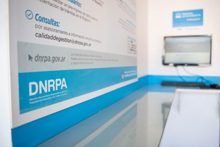 Paro total del Registro del Automotor