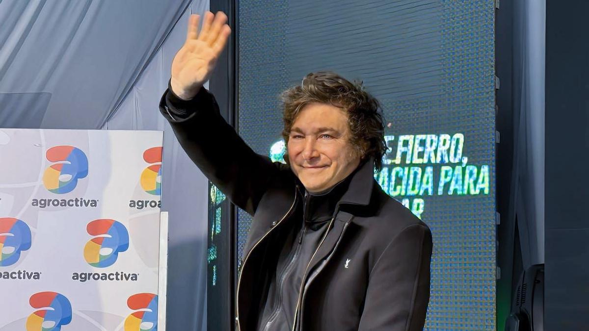 Javier Milei llegó a Italia para participar en la Cumbre del G7