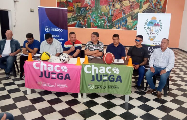 Las Palmas: Presentación de “Chaco Juega” por el Instituto del Deporte Chaqueño