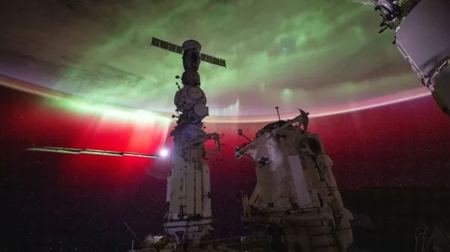 Un astronauta capturó una foto espectacular desde la Estación Espacial Internacional: “Soy un afortunado”