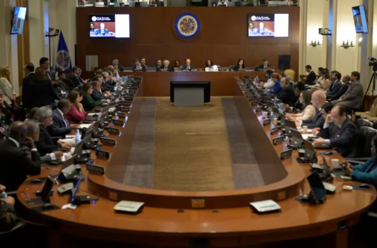 Así votaron los países de la OEA el proyecto de resolución que exigía al CNE de Maduro publicar las actas electorales