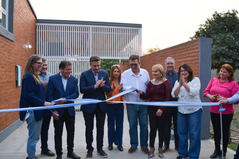 El Gobernador Zdero Inauguró un Centro de Desarrollo Infantil en Presidencia Roca