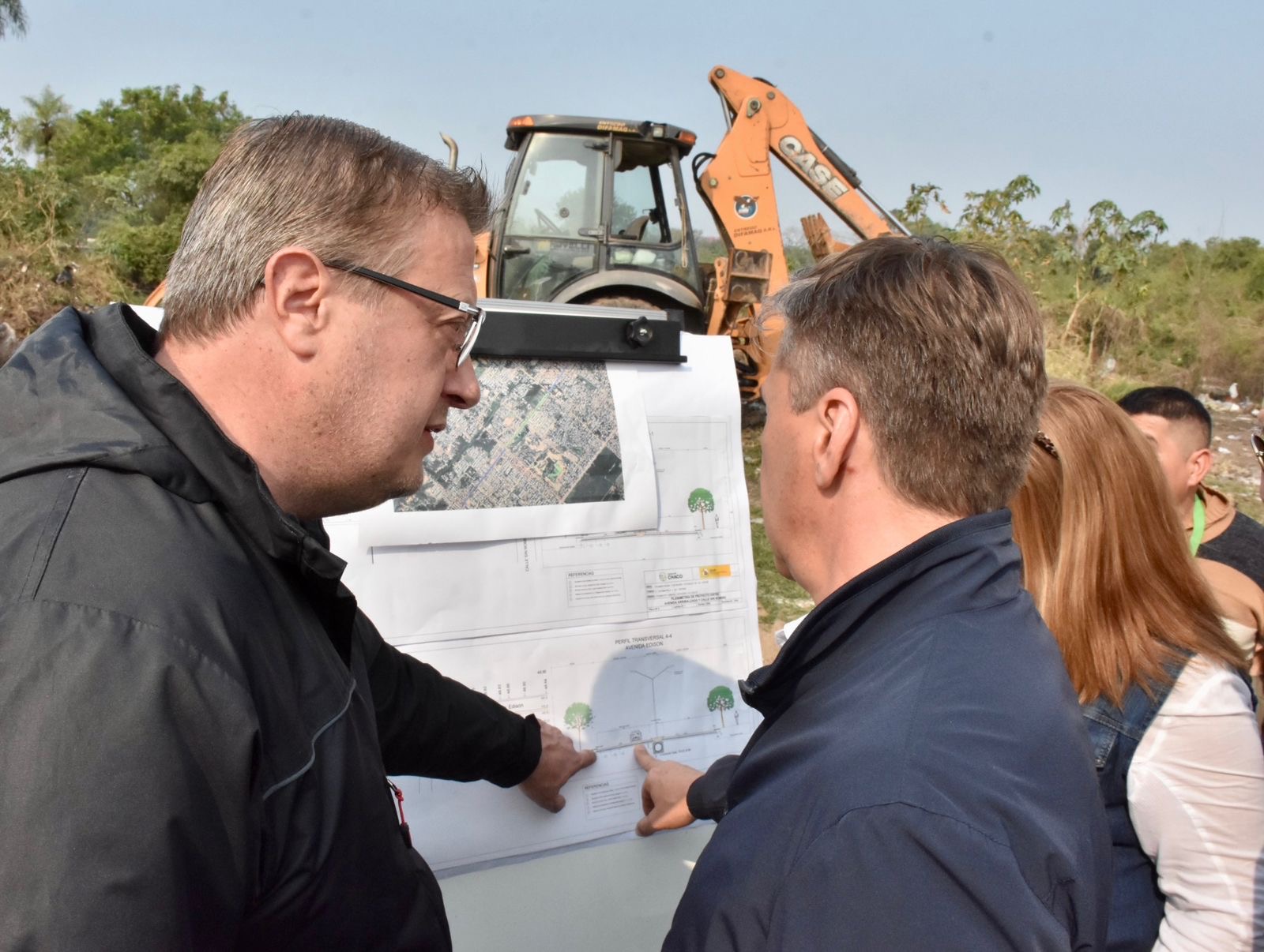 Se Reactiva la Pavimentación de la Avenida Edison: “Trabajamos para el Desarrollo de los Vecinos”, Declaró el Gobernador