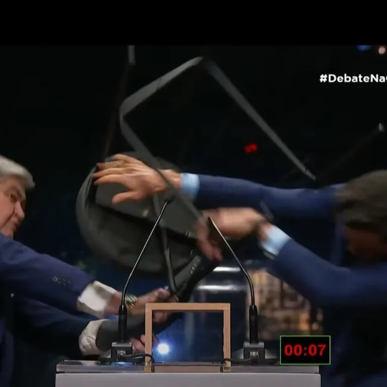 Sillazo y escándalo en debate por la alcaldía de San Pablo: Datena agrede a Marçal y cortan la transmisión
