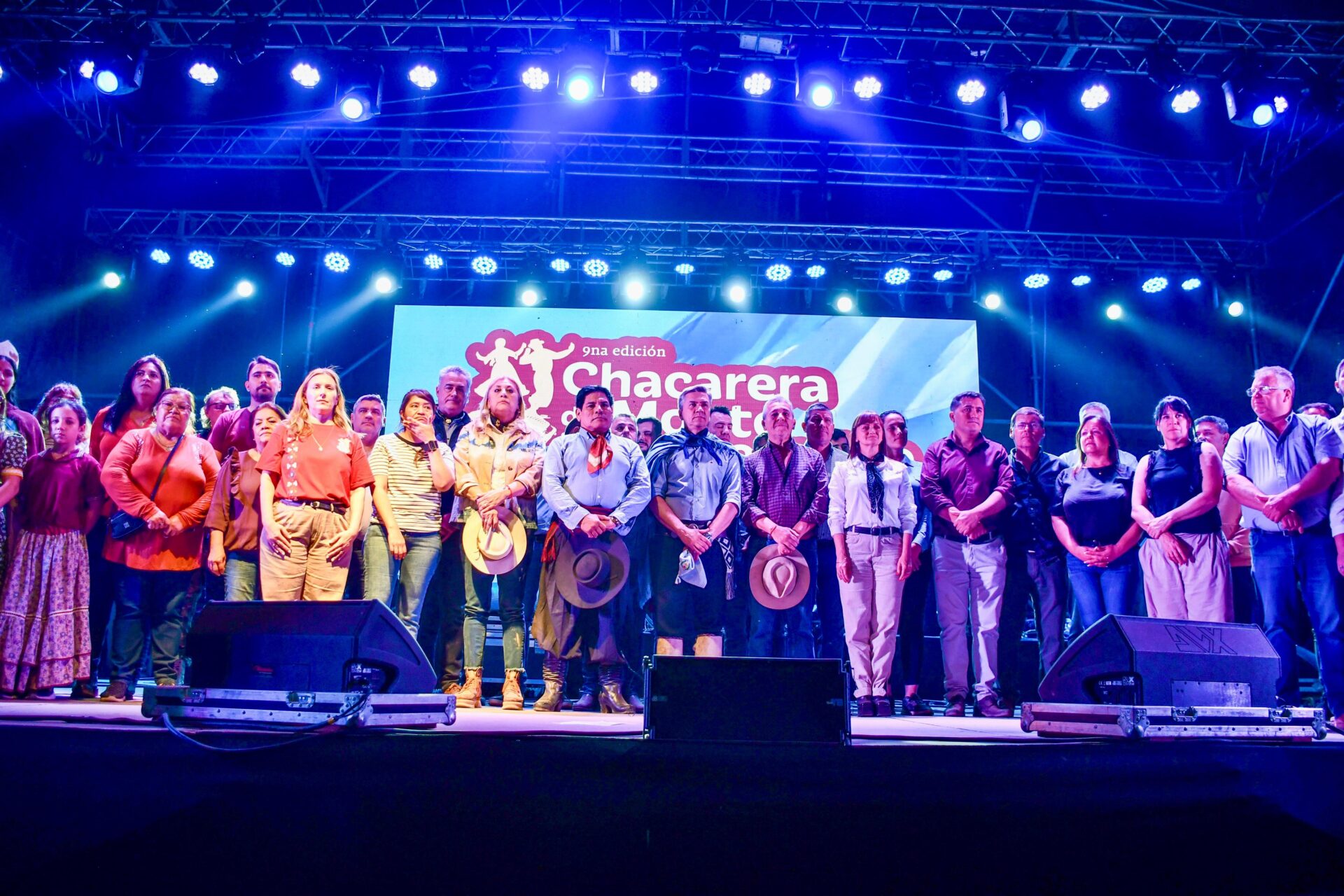 El gobernador Zdero acompañó la 9° edición de la Chacarera del Monte Impenetrable en Paraje 4 de Febrero