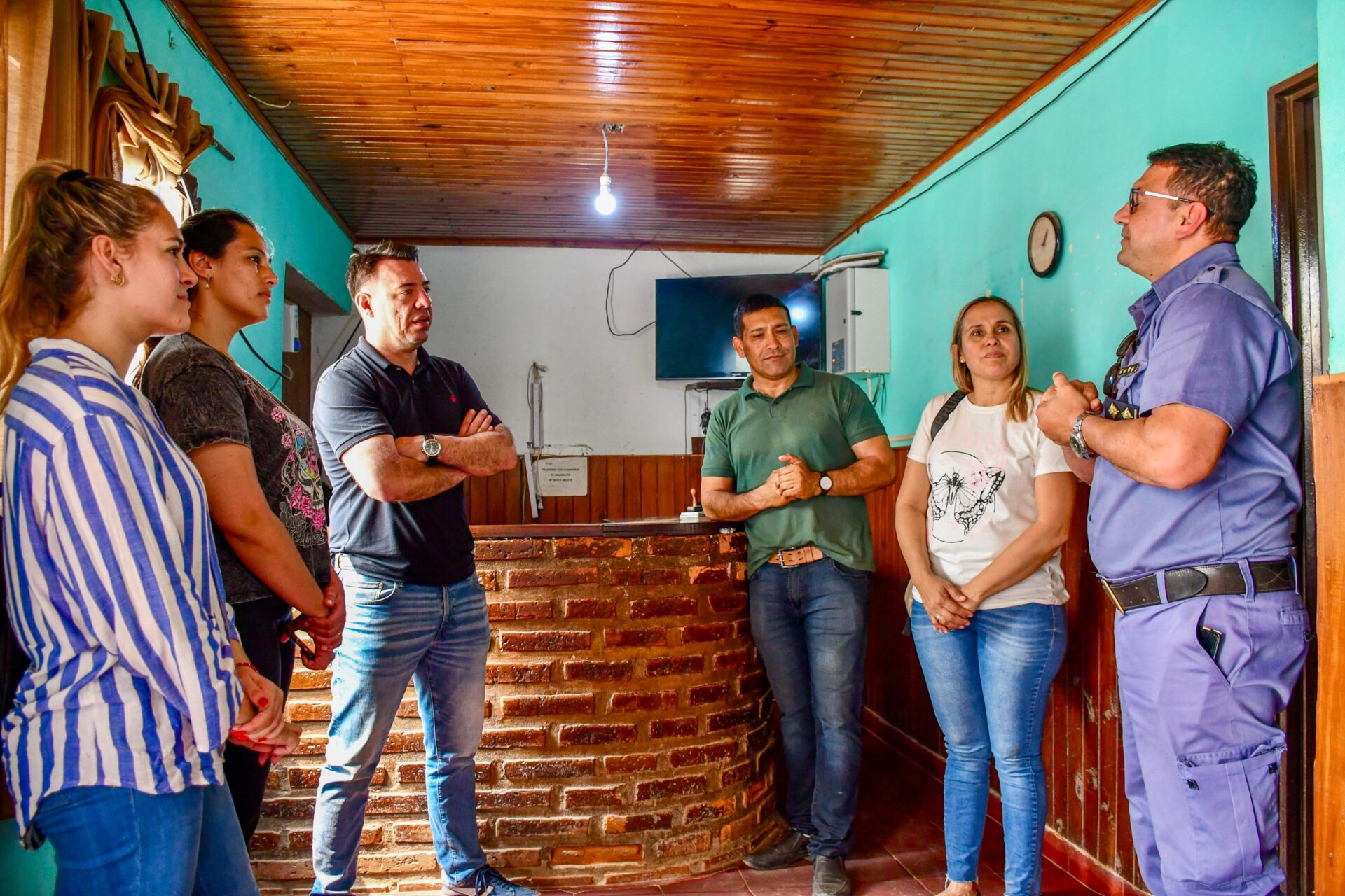 El Gobierno Provincial coordinó actividades y reuniones en El Sauzalito junto al programa Ñachec